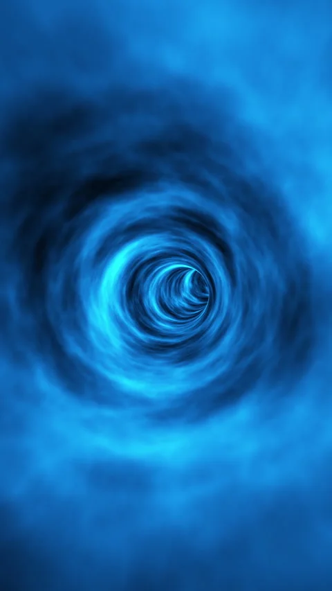 Interstellar travel inside a funhouse hole. Vídeos de archivo 336314041