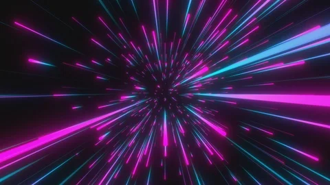Interstellar travel through space and time at the speed of light. Stock Footage 115241442