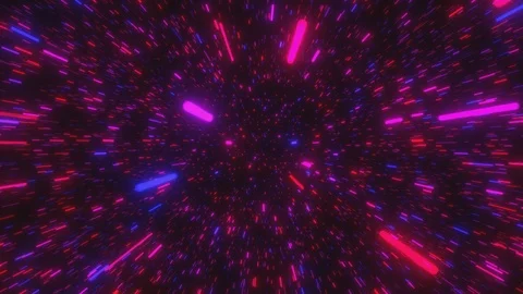 Interstellar travel through space and time at the speed of light. Stockbeeldmateriaal 116551438