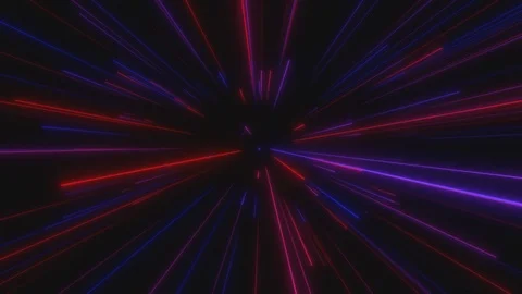 Interstellar travel through space and time at the speed of light. Stock Footage 116888092
