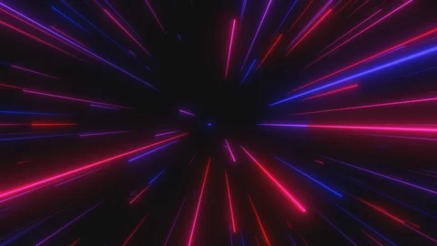 Interstellar travel through space and time at the speed of light. Video stock 119117900