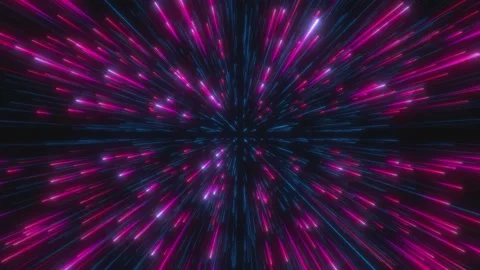 Interstellar travel through space and time at the speed of light. Stockbeeldmateriaal 132704343