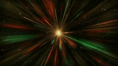 Interstellar travel through space  Stock Footage 148185585
