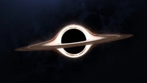 Interstellar tunnel. Space black hole. Time vortex. Stock-Footage 103545204