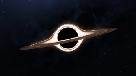 Interstellar tunnel. Space black hole. Looped video. Stock-Footage 103545216