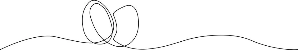 Intertwined rings on wavy surface Vector 스톡 일러스트
