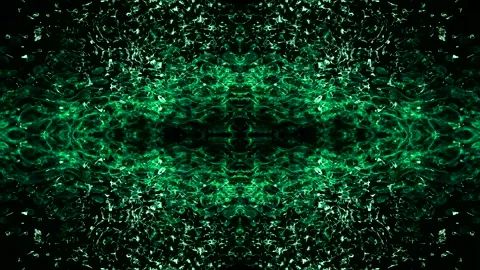 The intertwining water particles 3D Stock Footage 254062467