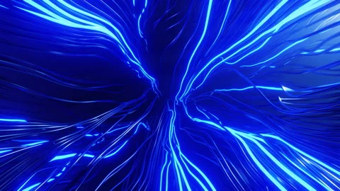 The intertwining wires flash in different colors. Looped seamless animation. Stock Footage 170236154