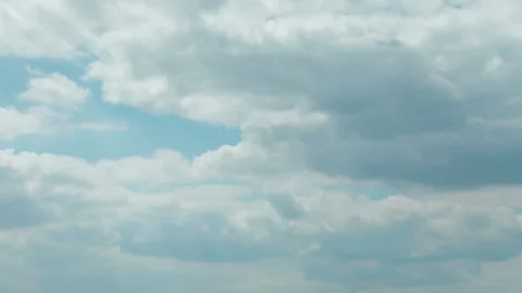 Interval Shooting Of The Sky And Clouds Timelapse Stock Footage 130828996