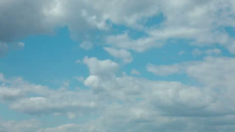 Interval Shooting Of The Sky And Clouds Timelapse Stock Footage 130828999