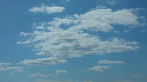 Interval Shooting Of The Sky And Clouds Timelapse Stock Footage 130829038