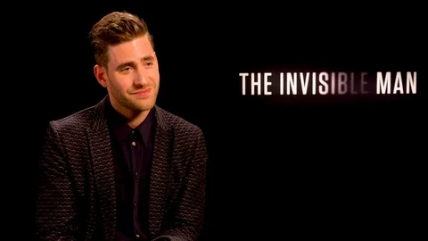Interview with actor Oliver Jackson-Cohen about movie 'The Invisible Man', 2020 Video stock 128811843