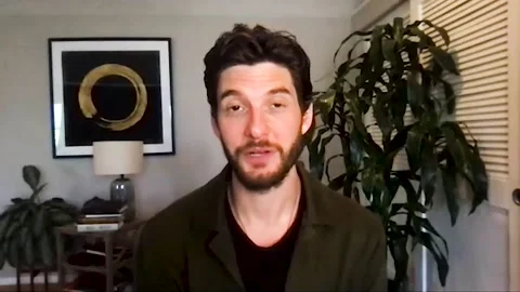 Interview with Ben Barnes talking about 'Shadow and Bone Season 1' - 2021 Stock Footage 158105700