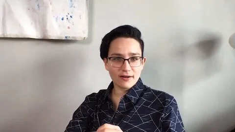 Interview with Bex Taylor-Klaus at Press Junket for movie Blackbird - 2020 Video stock 140205597