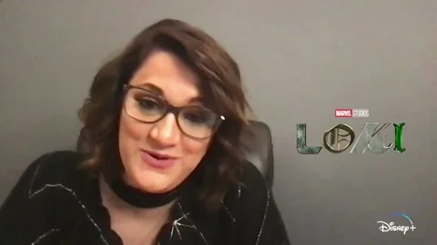 Interview with director Kate Herron talking about show 'Loki' - 2021 Video stock 158104570
