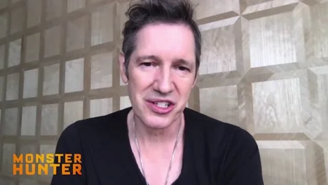 Interview with director Paul W.S. Anderson talking about 'Monster Hunter' - 2021 Video stock 158105328
