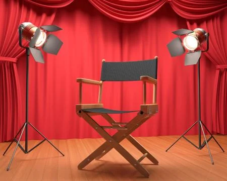 Interview Film Stock Illustration