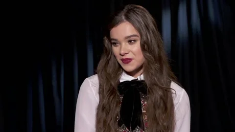 Interview with Hailee Steinfeld for The Edge of Seventeen Stock Footage 148720179