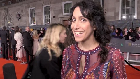 Interview with Harry Wootliff at red carpet during BAFTAs - London 2020 Video stock 125801529