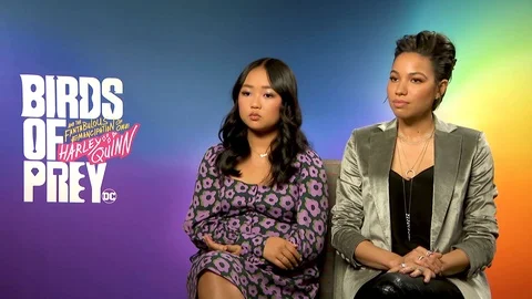 Interview with J. Smollett-Bell, E. Jay Basco for "Birds with Prey" - 2020 Stock Footage 125803869
