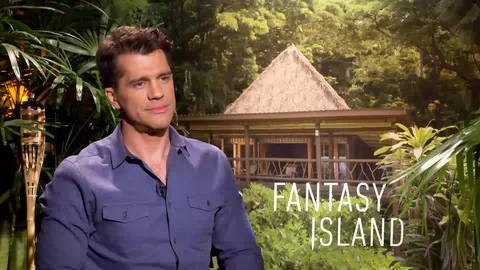 Interview with Jeff Wadlow at Press Junket premiere of 'Fantasy Island' 2020 Video stock 128808273