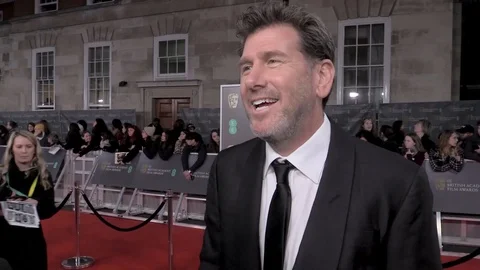 Interview with Lawrence Sher at red carpet during BAFTAs - London 2020 Video stock 125803342