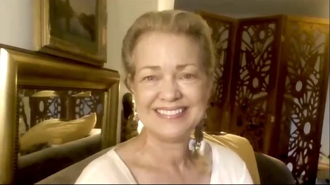 Interview with Melody Anderson about the 40th anniversary of Flash Gordon - 2020 Video stock 138634540