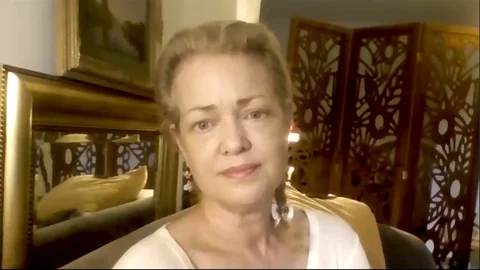 Interview with Melody Anderson about the 40th anniversary of Flash Gordon - 2020 Video stock 138634690