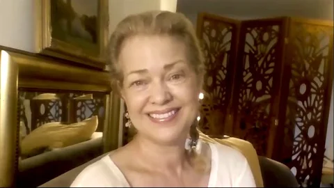 Interview with Melody Anderson about the 40th anniversary of Flash Gordon - 2020 Video stock 138638824