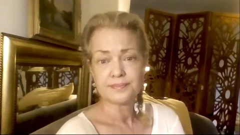 Interview with Melody Anderson about the 40th anniversary of Flash Gordon - 2020 Stock Footage 138638892