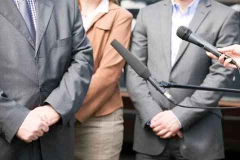 Interview Foto stock