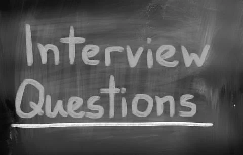 Interview Questions Concept Stock Illustration