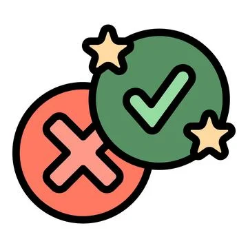 Interview quiz icon vector flat Stock Illustration