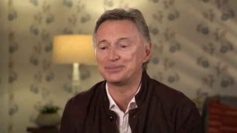 Interview with Robert Carlisle at Press junket premiere of "Cobra" - London 2020 Stock Footage 125804674