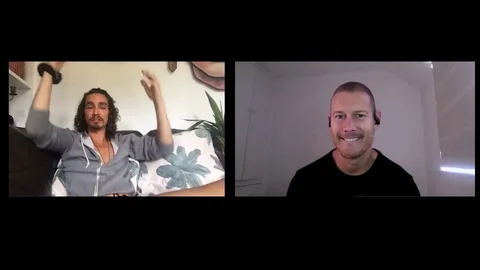 Interview with Robert Sheehan, Tom Hopper for The Umbrella Academy S2, 2020 Video stock 138637922