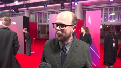 Interview with stars at the gala screening of Conclave Stock Footage 287650865