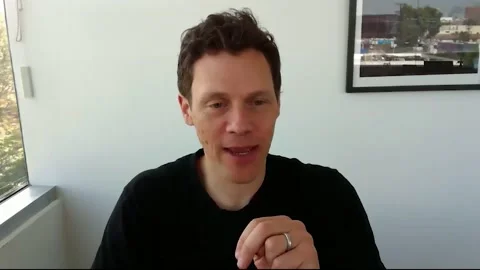 Interview with Will Gluck talking about 'Peter Rabbit 2' - 2021 Stock Footage 158110631