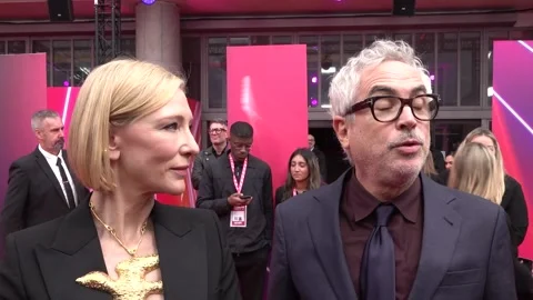 Interviews with Cate Blanchett and crew of Disclaimer at BFI LFF Stock Footage 287607651