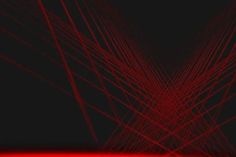 Interwoven red lines background Stock-Illustration