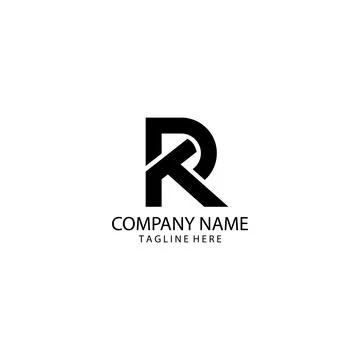 Intial RK logo design vector Stock Illustration
