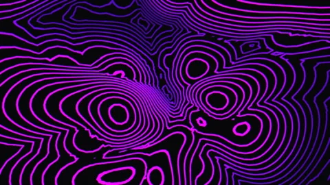 Intimate Close-Up of Rippling Metal Sphere Surface, 4K ProRes 422 HQ Stock Footage 336745487