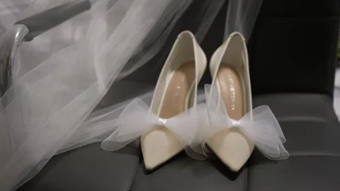 Intimate Closeup Shot Highlighting Delicate Wedding Details In Soft Natural Stock Footage 323775432