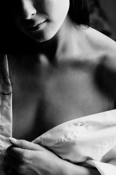 Intimate young lovers Stock Photos