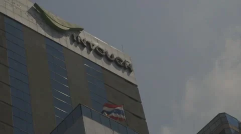 INTOUCH Office Phahon Yothin Road Stock Footage 48621287