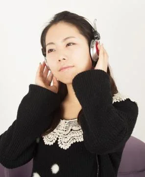 Intoxicated girls in music Stock Photos