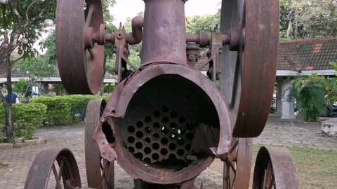 Intramuros Manila Steam Engine Walled City Stock Footage 189304532
