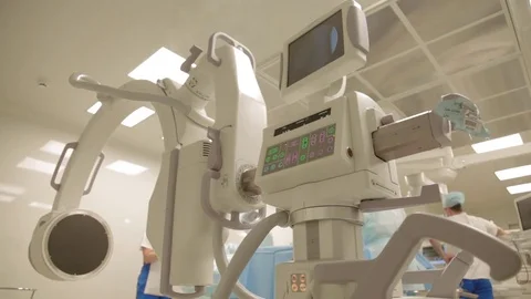 Intraoperative x-ray system Stock Footage 80151800