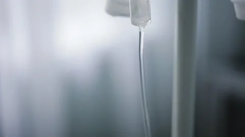 Intravenous drip the medicine in the operating room Stock Footage 59703186