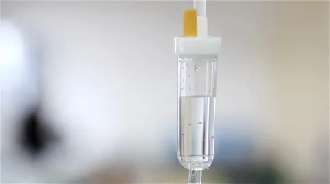 Intravenous drip in operation room  Video stock 945318