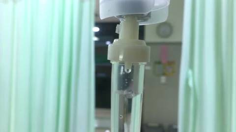 Intravenous fluids Stock Footage 226068629
